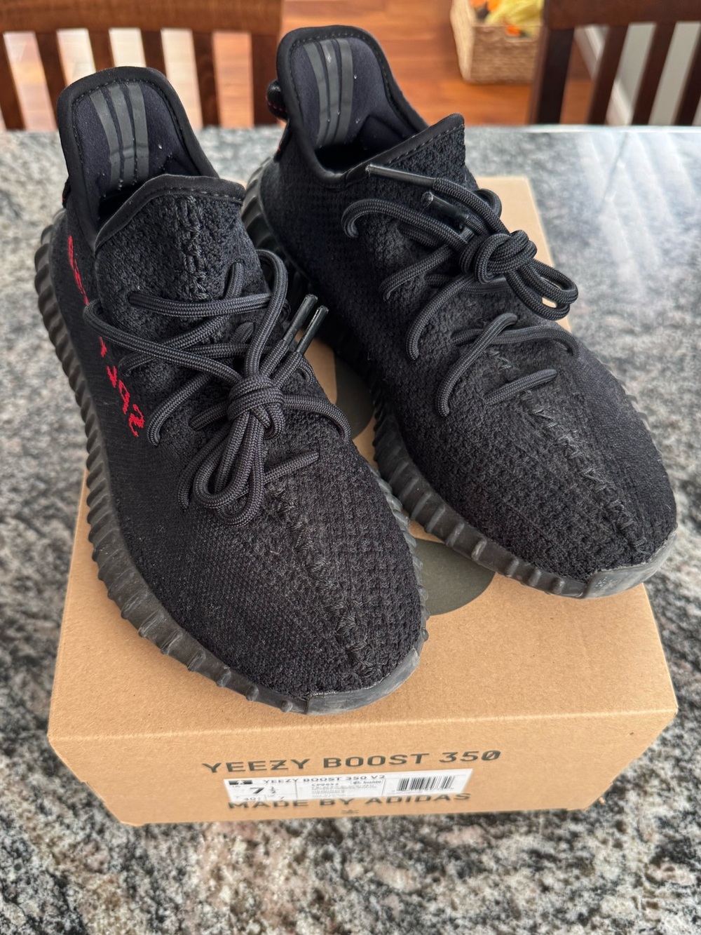 adidas Bred Yeezy Boost 350